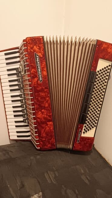 Классный Аккордеон Weltmeister Stella с 120 басами, выполненный в