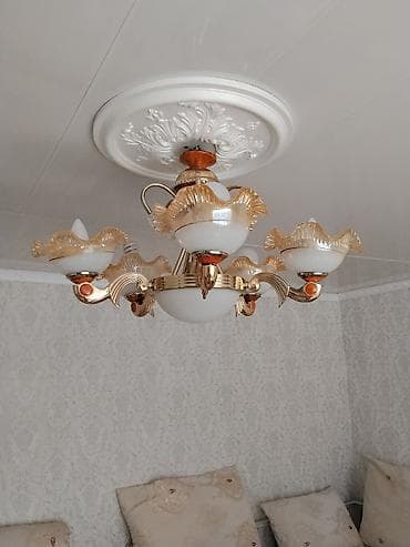 асма шам: Люстра потолочная с 5 плафонами - Тип: потолочная, многорожковая (5 — 1