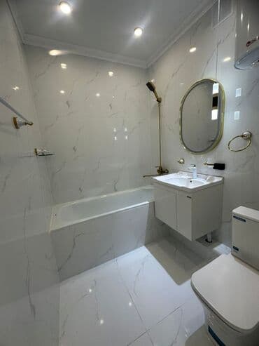 срочно продам 1 комнатную квартиру рядом просп жибек жолу бишкек: 1 комната, 48 м², Элитка, 9 этаж, Евроремонт — 4