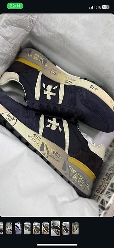 нутва комплекс: Кроссовки Premiata (линейка Icon) - Оригинальная пара💯 в фирменной — 1