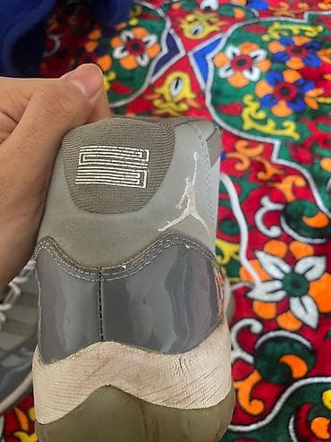 Ботинки: Мужские ботинки, 44, Air Jordan, Б/у, цвет - Голубой, Самовывоз, Бесплатная доставка, Платная доставка — 3