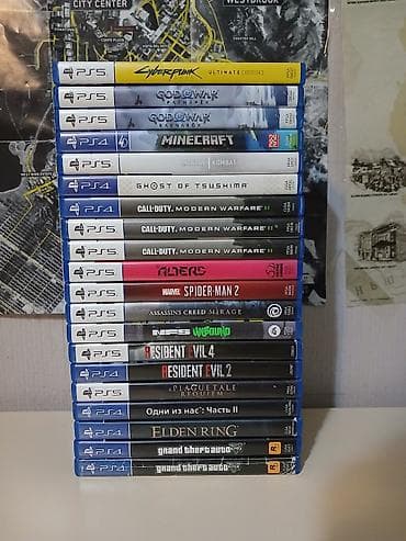 Игры PS5/PS4: - Spider‑Man 2 — 2200 - The Last of Us Part II (PS4) —