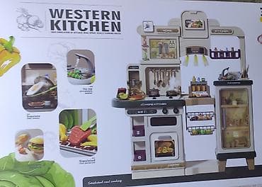 кухня игрушки: Игровая кухня Western Kitchen (3+) — большой интерактивный набор для — 2