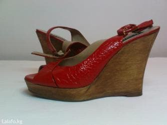Босоножки le silla красные, Италия, кожа! Размер 38 Цена 7,500