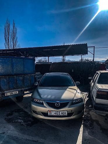 эшке: Mazda 6: 2004 г., 2 л, Кол менен иштөөчү, Бензин, Седан — 4