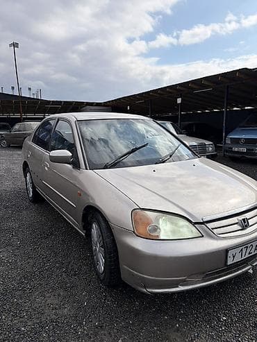 обменяю на авто: Honda Civic: 2001 г., 1.5 л, Вариатор, Бензин, Седан — 3