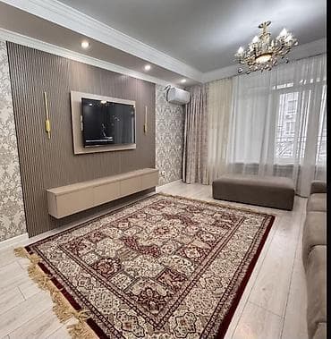 Кыймылсыз мүлк: 3 бөлмө, 97 м², Филармония Элитка, 7 кабат, Жаңы ремонт — 1