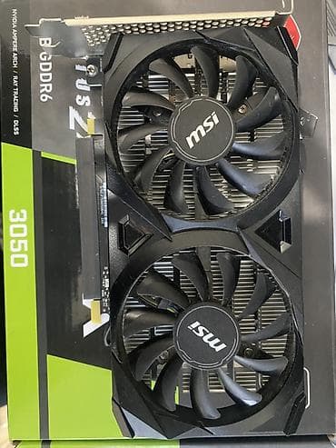 Видеокарта для ПК, Новый, MSI, GeForce RTX, 6 ГБ at lalafo.kg Видеокарта для ПК, Новый, MSI, GeForce RTX, 6 ГБ