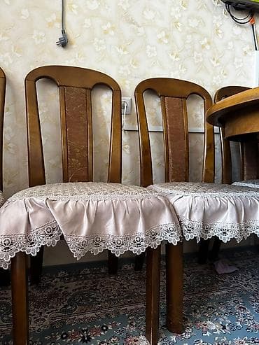 foldable table: Стол для зала, Б/у, Складная, Овальная — 6