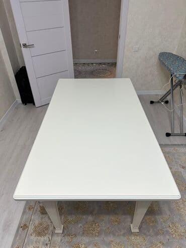 мебель выкуп: Стол трансформер Для кухни, Раскладной стол, цвет - Белый — 5