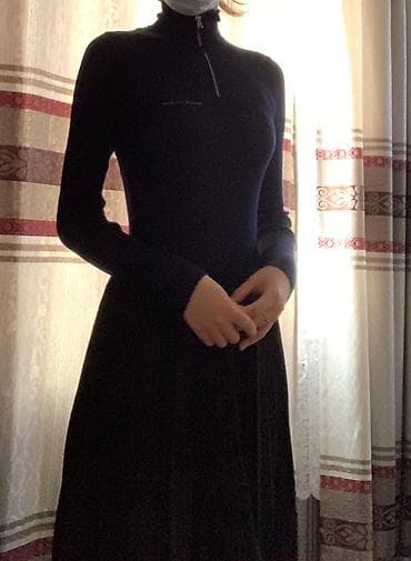 prada оригинал: Платье PRADA ОРИГИНАЛ Необычное платье верх темно синий низ черный — 2