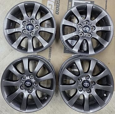 Литые Диски R 16 Toyota, Комплект, отверстий - 5, Б/у