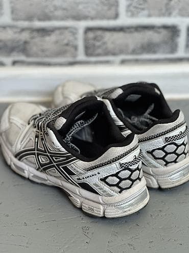 сапог талас: Мужские кроссовки, 41.5, Asics, Б/у, цвет - Серый — 2