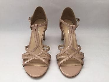 Эркектер кийими: Босоножкалар, 37, 37.5, Alexander McQueen, Жаңы, түсү - Саргыч боз, Өзү алып кетүү, Акысыз жеткирүү — 2