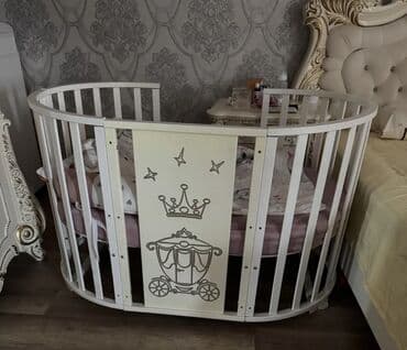 бу кровать: Детская кровать трансформер, Б/у, Кровать-стол — 3