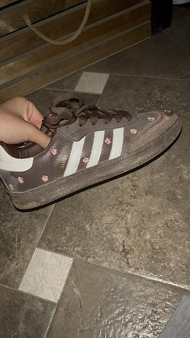 tech flecee: Кроссовки, 39, 39.5, Adidas, Новый, цвет - Коричневый, Бесплатная доставка — 4