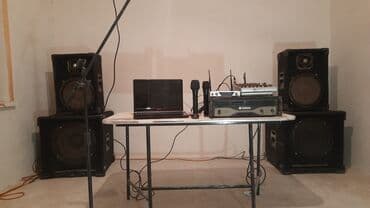 колонка с усилителем: Продаю усилитель комплект [усилител yamaha pl 2400, пулт berenjer — 2