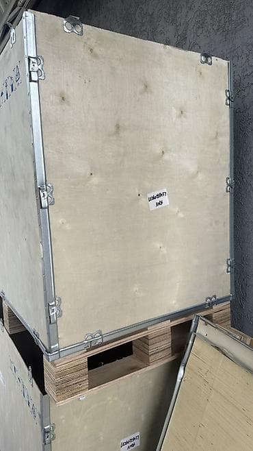 пластиковая коробка: Деревянный Ящик — 4