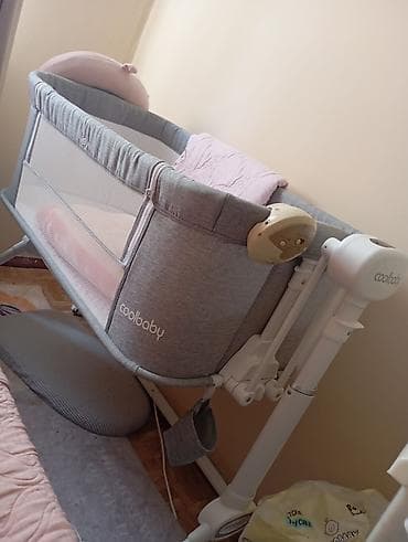 sofa bed: Детская прикроватная кроватка-колыбель Coolbaby. - Формат 2-в-1 — 1