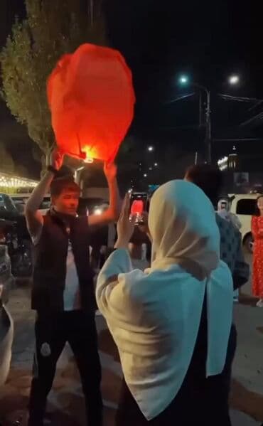 Воздушные фонари небесные фонари Бишкек. Оптом по дешевле от 20ти