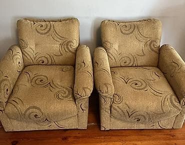 раритет мебель: Два мягких кресла в классическом стиле. «от румынского гарнитура». - — 2