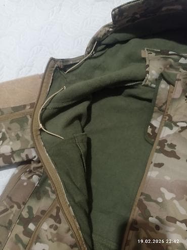 Шорталар: Камуфлированный комплект одежды (Multicam): куртка софтшелл + брюки — 6