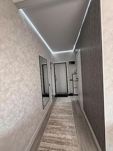 8 мкр: 1 комната, 34 м², 106 серия, 8 этаж, Евроремонт — 5
