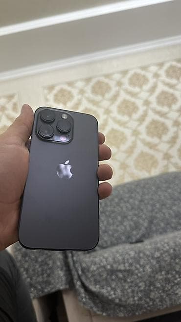 iphone xs pro max: IPhone 14 Pro, Б/у, 256 ГБ, Black Titanium, 81 % — 3