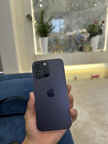 Мобильные телефоны и аксессуары: IPhone 14 Pro Max, Новый, 256 ГБ, Deep Purple, Защитное стекло, Чехол — 3