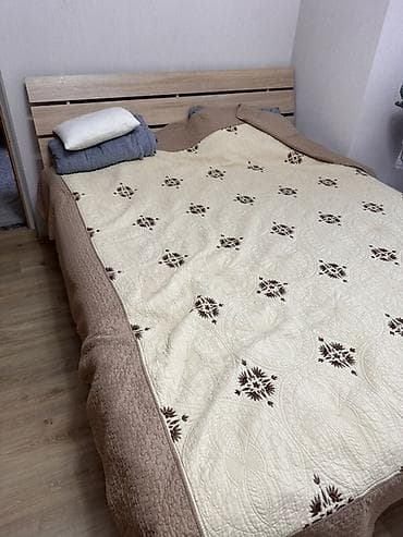 Двуспальная кровать, Каркас без матраса, длина - 200 см