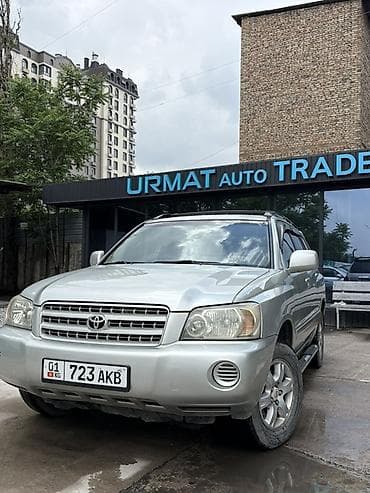 багажник на хайландер: Toyota Highlander: 2003 г., Газ, Кроссовер — 1