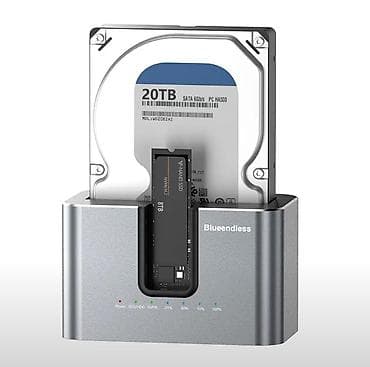 m2 sata: Док-станция Blueendless HD01N для накопителей: универсальный клонер и — 1
