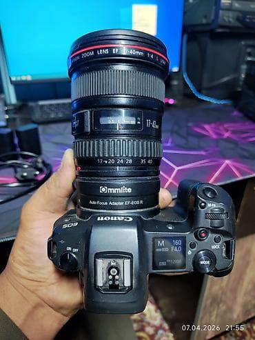 авто видео: Canon EOS R + объектив Canon EF 17–40mm f/4L USM + адаптер EF–EOS R + — 2