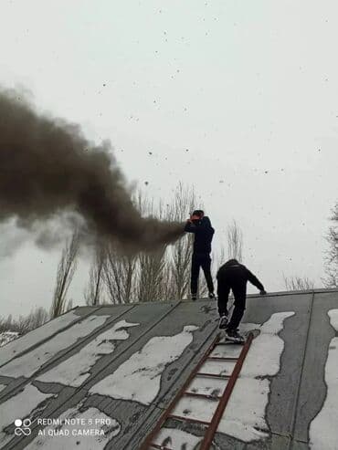 ремонт крыши частного дома: Профессиональная чистка дымохода -Профессиональная чистка контрамарки — 28