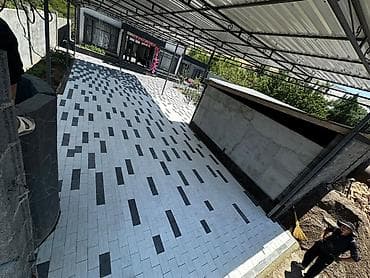 Брусчатка/тротуарная плитка с укладкой под ключ Высокого качества от — 1