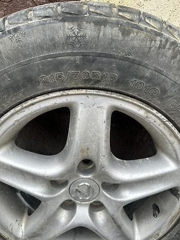 зимния резина: Колеса в сборе 215 / 70 / R 16, Всесезонная, Запаска, Литые — 3