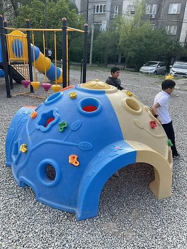 Детский мир: Купол-скалодром» для детской площадки. Яркая, заметная конструкция — 2