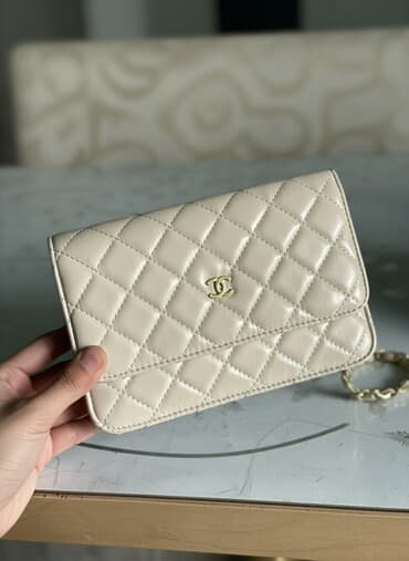 теспе электронный цена: Сумка на цепочке, бежевого или Айвори цвета Характеристики: - — 1