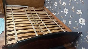 sofa bed: Двуспальная кровать, Б/у, Каркас без матраса, длина - 200 см — 3