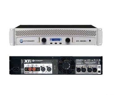 аппаратуру behringer: Усилитель Crown XTI 4000 Каждый усилитель серии XTI оборудован DSP — 2