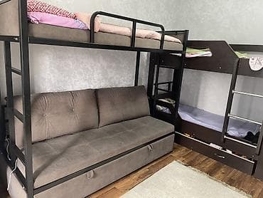 Эки кишилик керебет, Жумшак башы менен, узуну - 200 см — 5