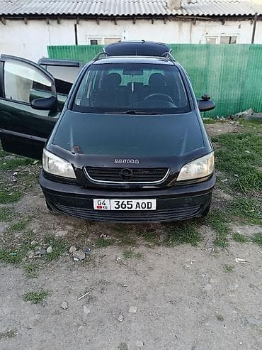 su 7: Opel Zafira: 2001 г., 1.8 л, Автомат, Бензин, Минивэн — 5