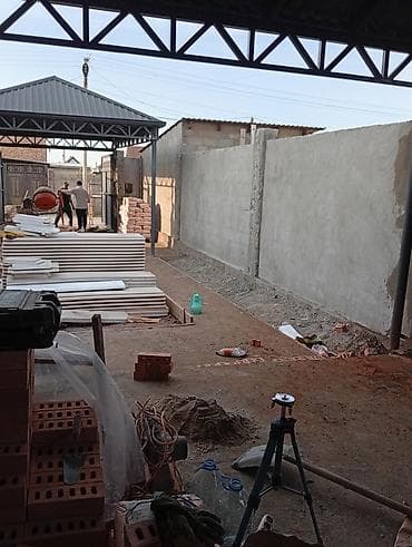 Отделочные работы: Штукатурные работы и возведение ограждений/хозяйственных построек под — 1