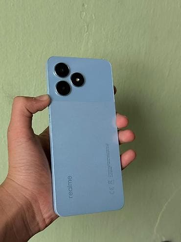 Realme Note 50, Б/у, 64 ГБ, цвет - Голубой, 2 SIM
