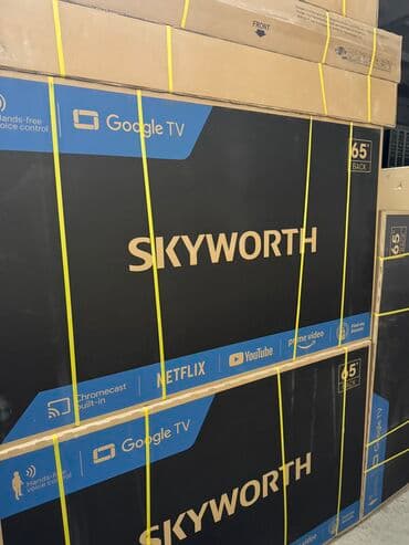 домашний антенна для телевизора: Телик Акция Телевизор - Skyworth 65Q66G 165 см 65" 4k матовый экран — 2