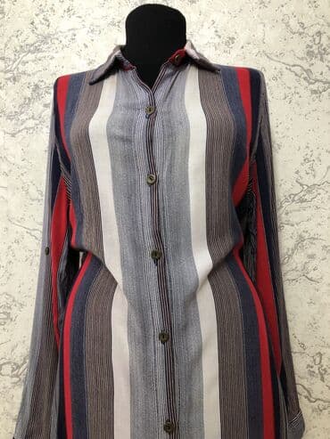 спортивные платья больших размеров: Штапельное платье -халат . Длина - макси . Размер 48-50 . Состояние — 5