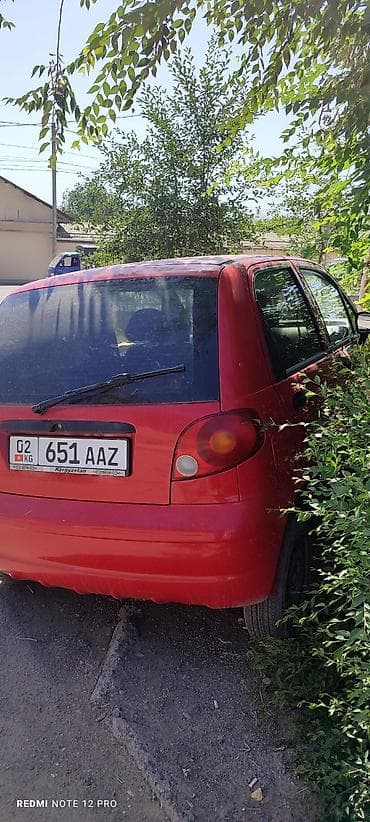 geely emgrand ev: Daewoo Matiz: 2003 г., 0.8 л, Механика, Бензин, Хэтчбэк — 3