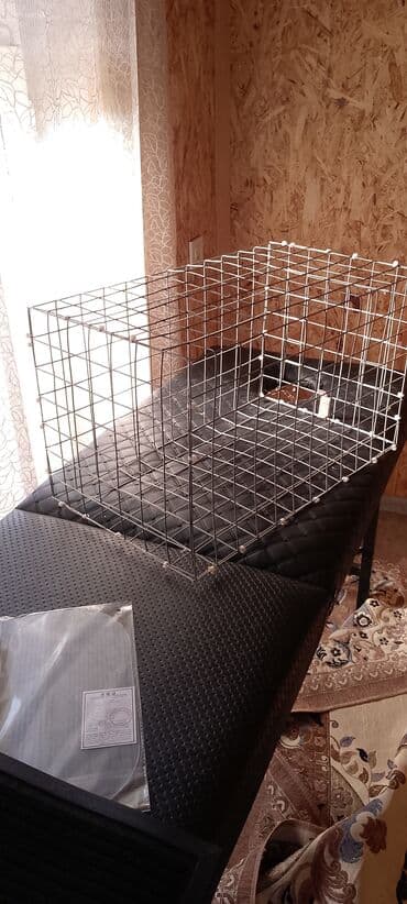 корм для кошек и котят: Продаю переноску, вольер из оцинкованной сетки для кошек и собак — 2