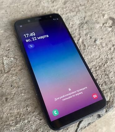 наушники бишкек беспроводные: Samsung Galaxy A6, Б/у, 32 ГБ, цвет - Черный, 2 SIM — 3