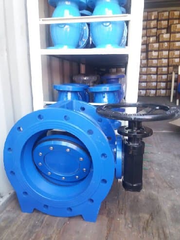 клапан для воды: Фланцевый поворотный затвор двойной фланцевый поворотный — 2